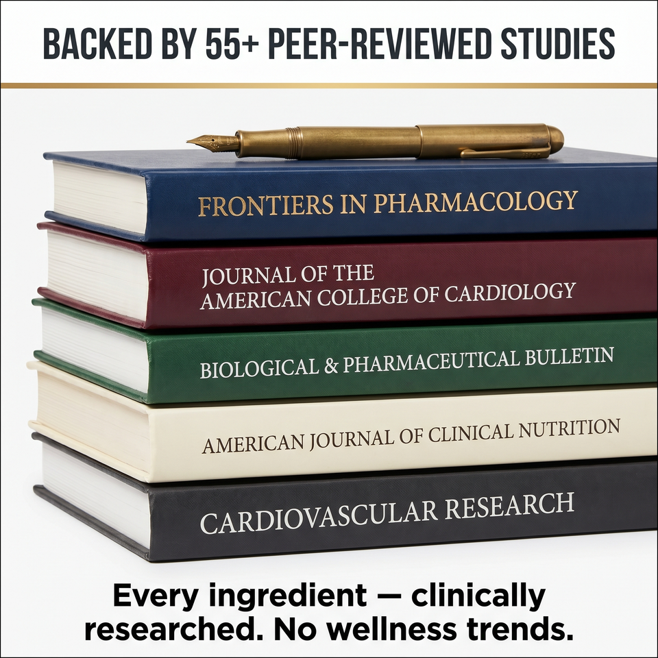 4. Built On 55+ Peer-Reviewed Studies — Not Wellness Trends