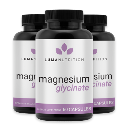 3 bottles of Magnesium Glycinate