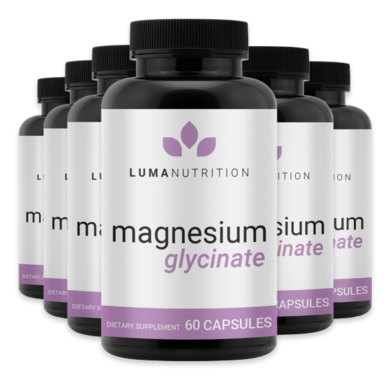 Magnesium Glycinate - 6 Bottle Discount