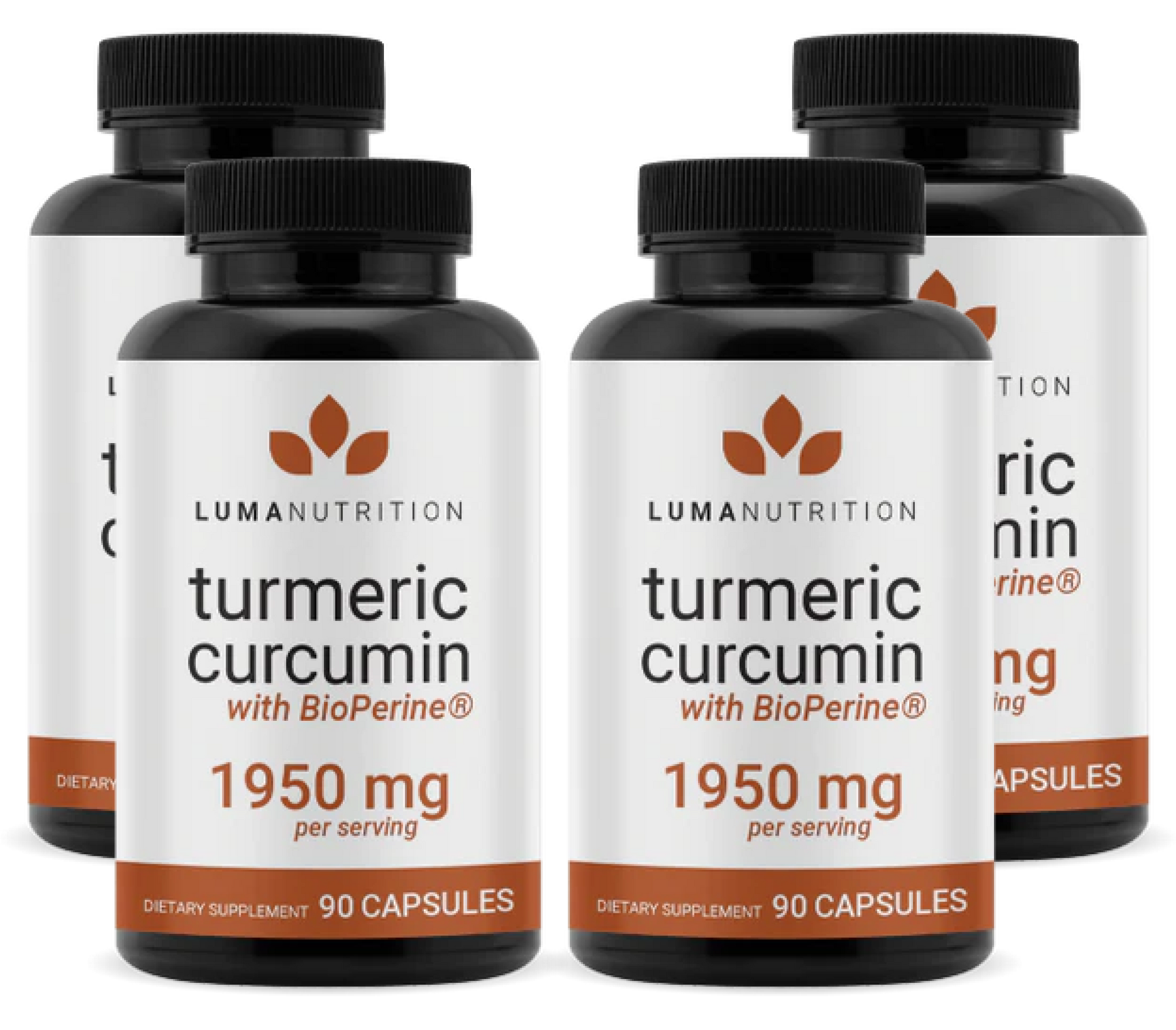 Turmeric Curcumin - 4 Bottle Discount