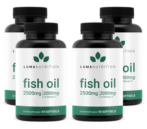 Omega 3 Fish Oil - 4 bottle discount