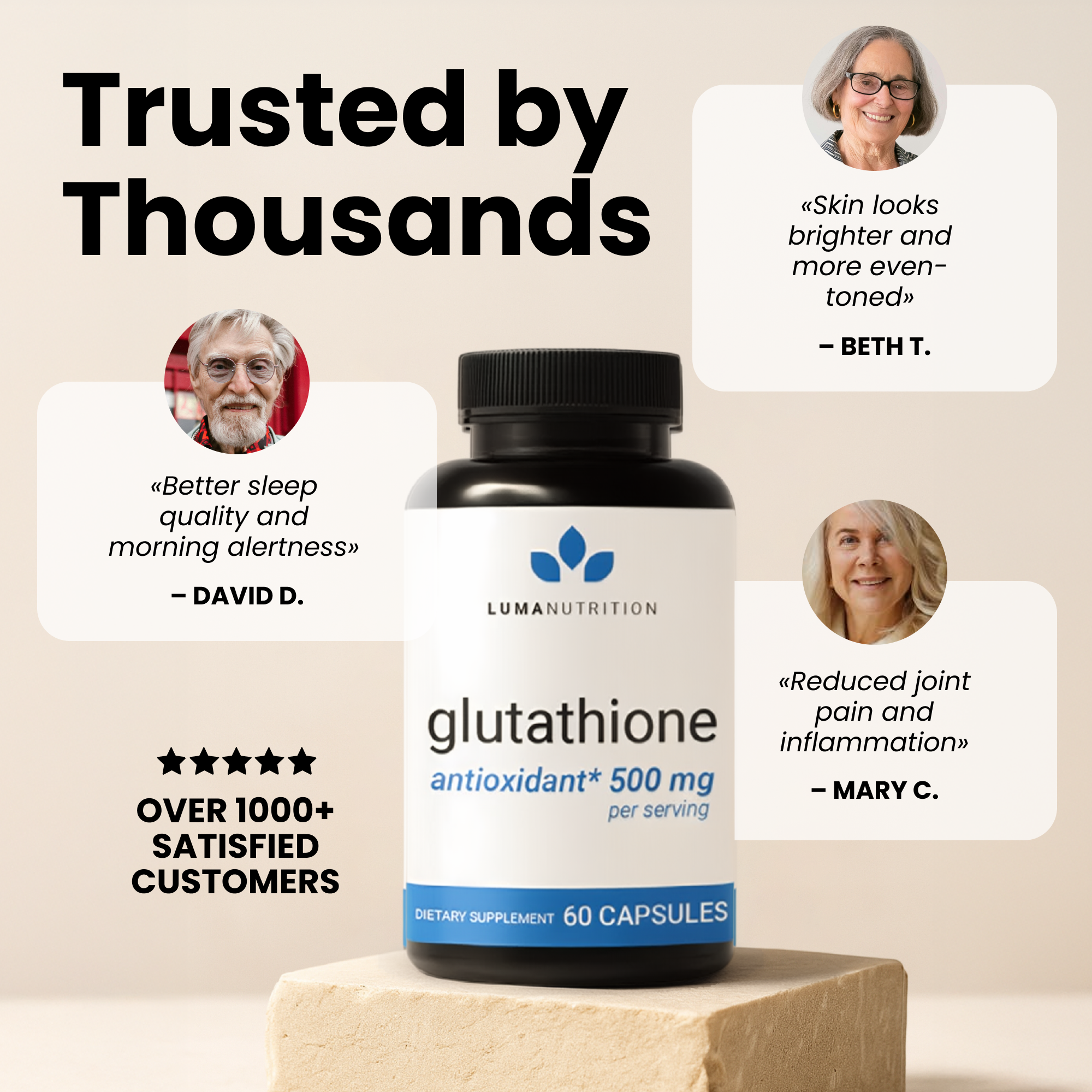 Glutathione - Best Glutathione Supplement - LUMA NUTRITION Glutathione - Best Glutathione Supplement - LUMA NUTRITION