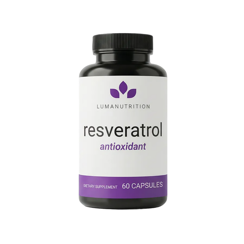 Resveratrol bottle