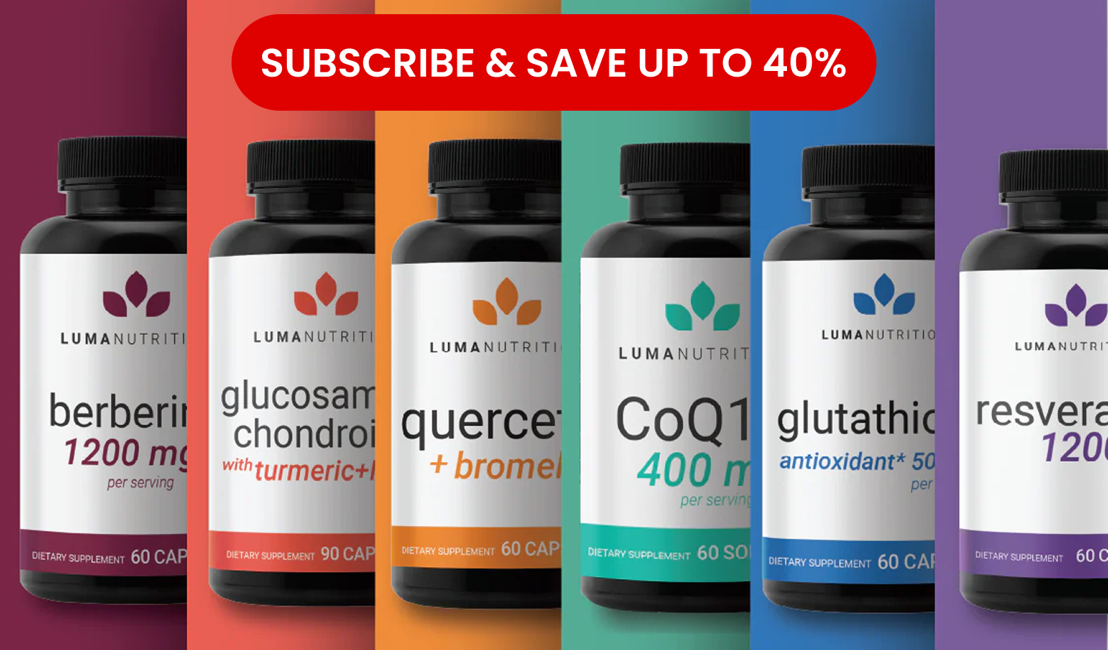 The Picture that shows the main benefits of Luma Nutrition