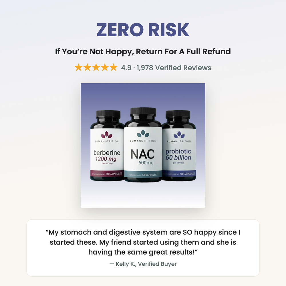 Gut Health Protocol — 90-day money-back guarantee and verified customer review