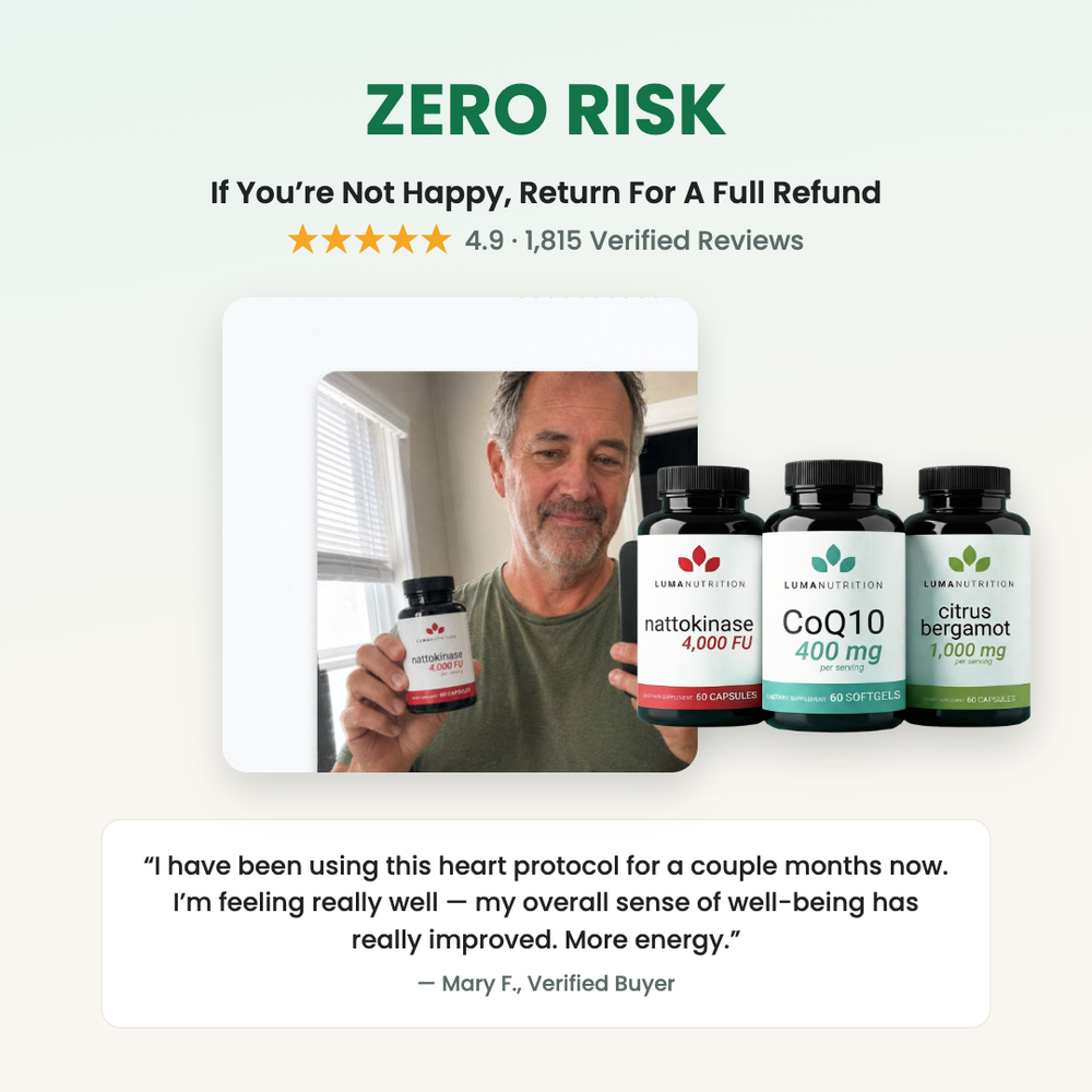 Heart Health Protocol — 90-day money-back guarantee and verified customer review