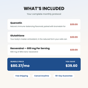 Immune System Protocol — what's included and monthly price