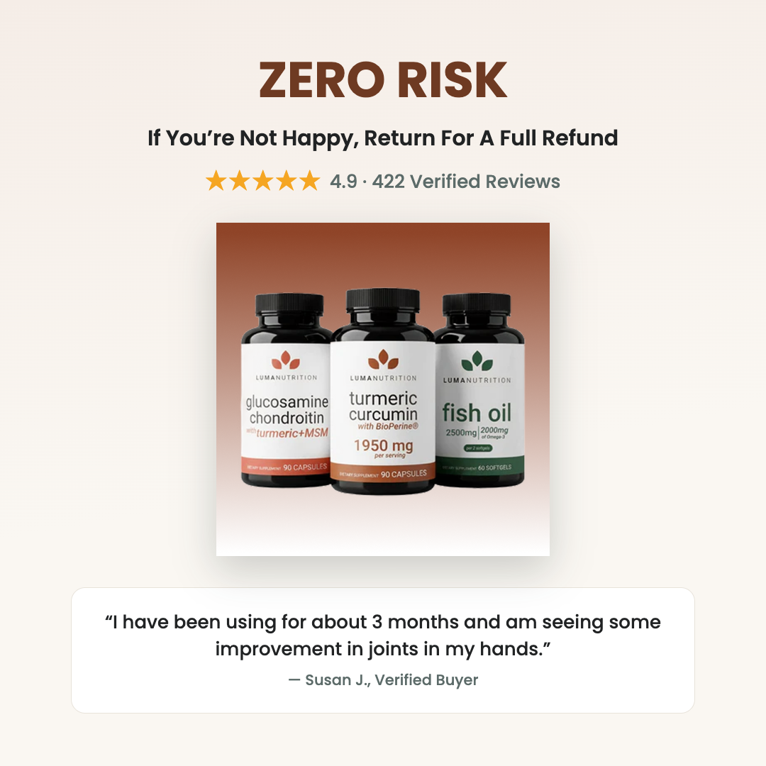 Joint Health Protocol — 90-day money-back guarantee and verified customer review
