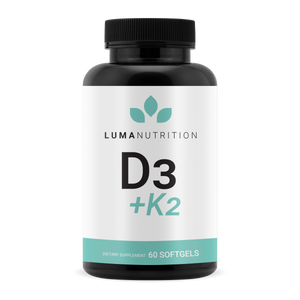 Vitamin D3 + K2 - 4 Bottles