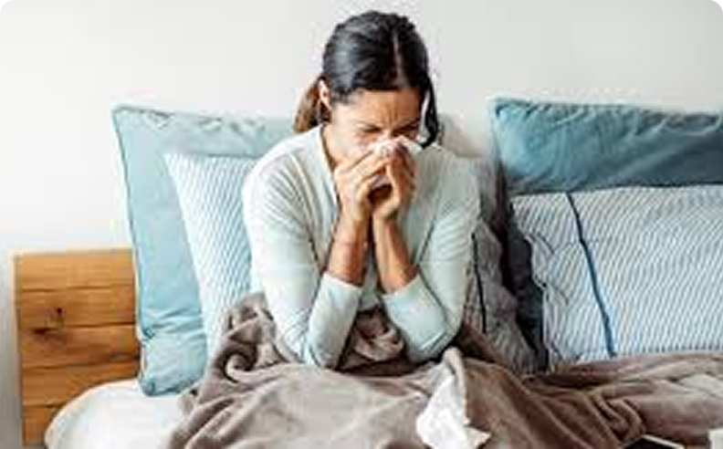 Getting sick often