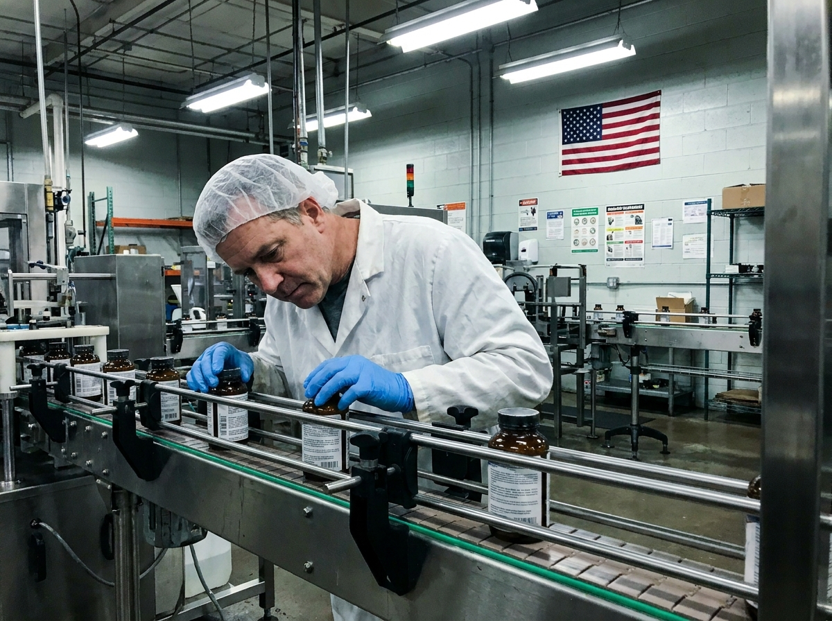 Inside our U.S. manufacturing facility