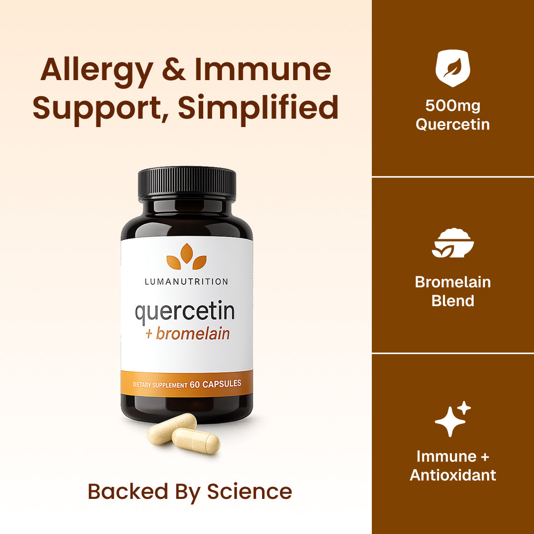 Quercetin PDP infographic