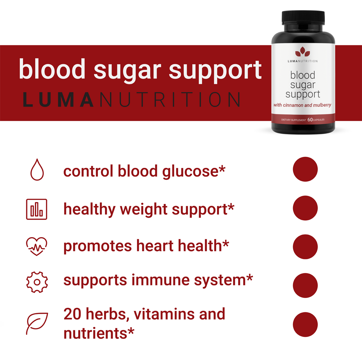 Blood Sugar Support - 3 Bottle Discount