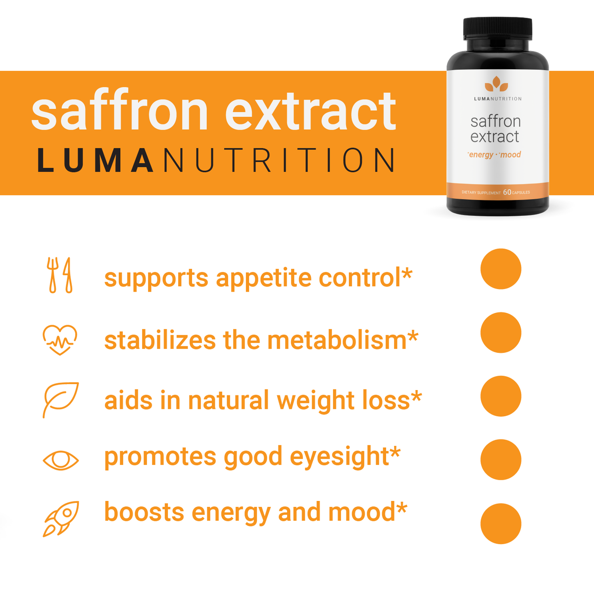 Saffron Extract - 6 Bottle Discount
