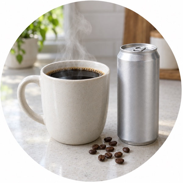 Coffee and energy drinks